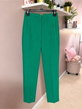 Zara Green Tailored Women's Pants